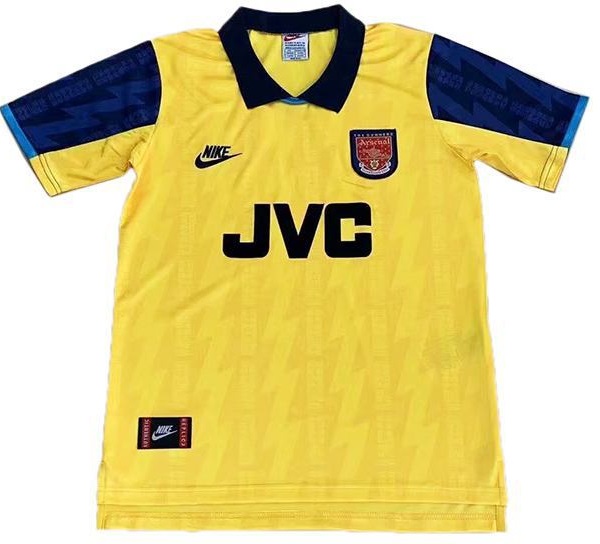Camisa retro Arsenal 1994 1996 III Third jogador